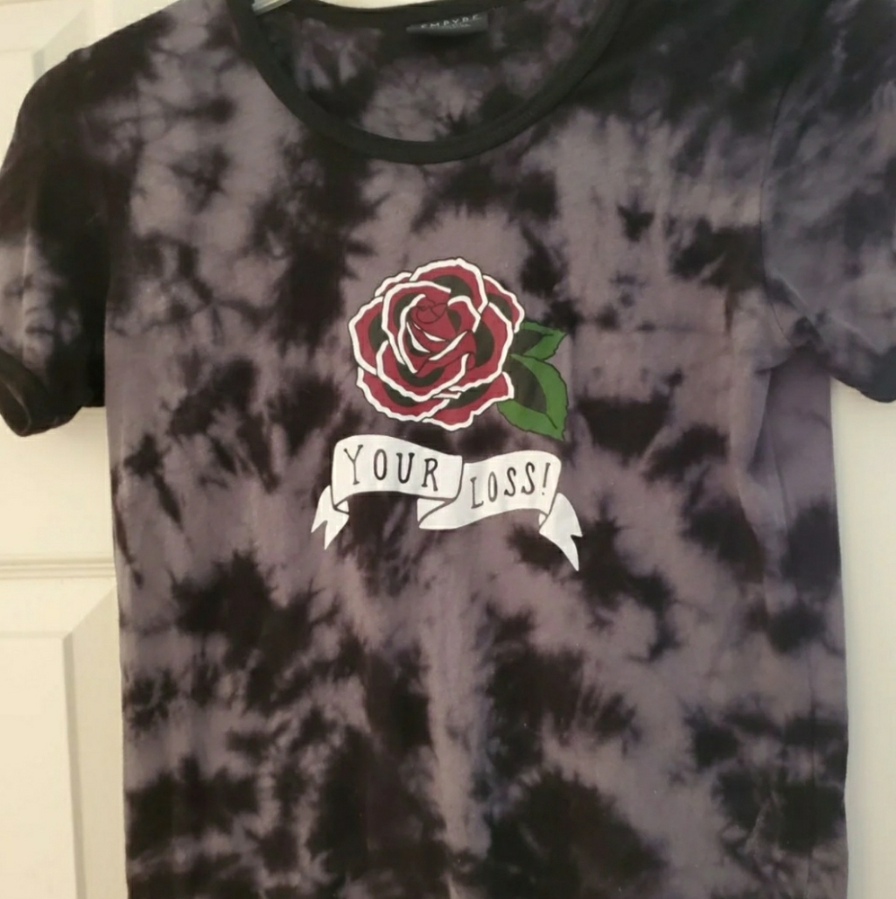 Empyre Your loss crop top